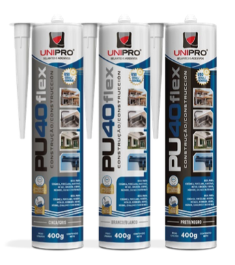 CART. PU40 FLEX UNIPRO BRANCO 400G